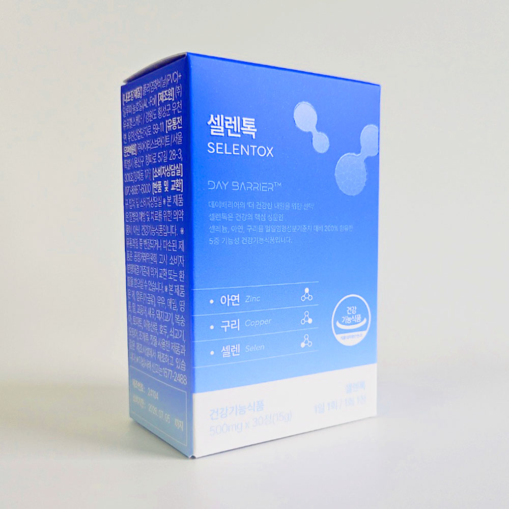 데이배리어 셀렌톡 500mg x 30정 : 가을컴퍼니