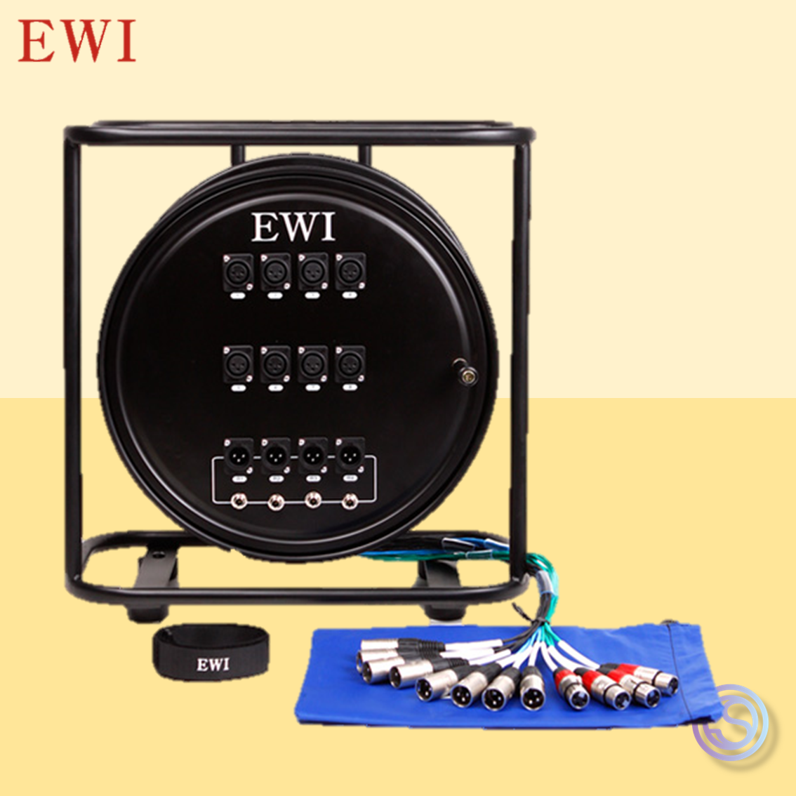 EWI SPPX-8-4 8채널 4리턴 45m 릴 멀티 박스 스네이크 케이블 : 소네시스