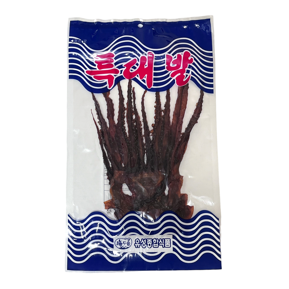 유성종합식품 특대발 오징어망족 대왕발 오징어다리 장족 주전부리 휴게소 80g : 싱싱어물