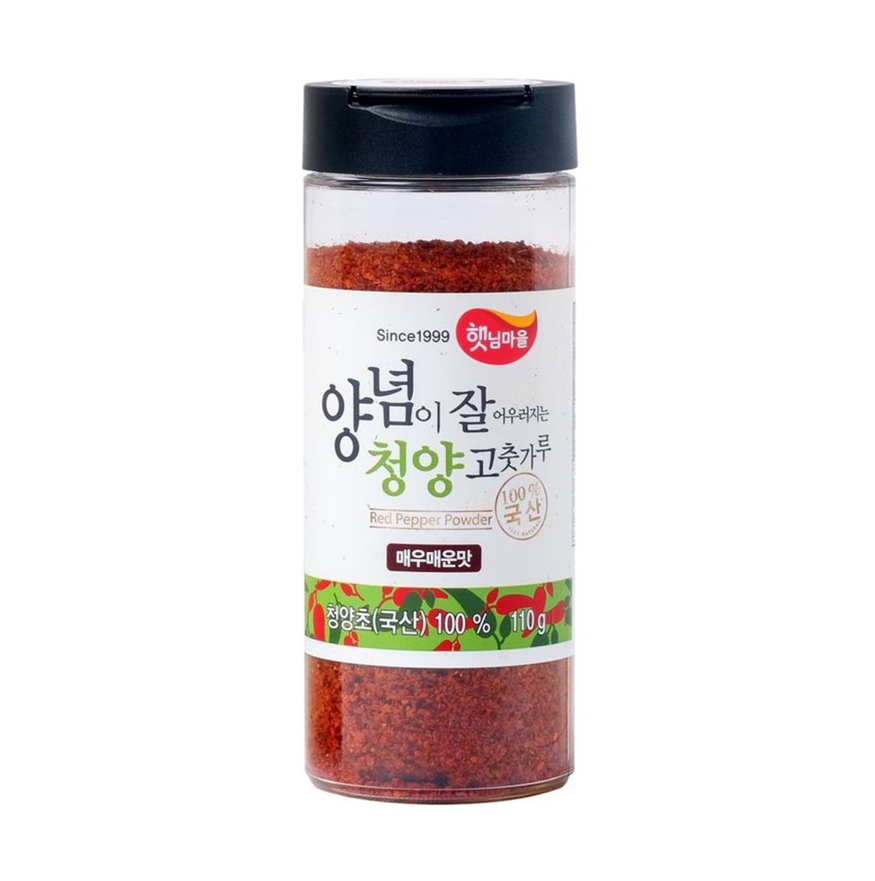 햇님마을 양념이 잘어우러지는 청양초 고춧가루 110g : 닛시몰