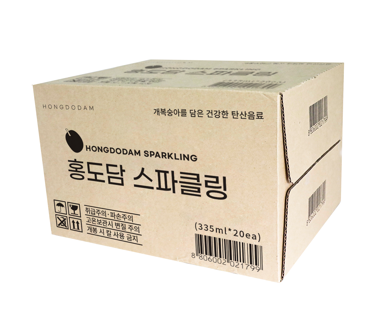 홍도담 스파클링 335ml(20개입) : 홍도담
