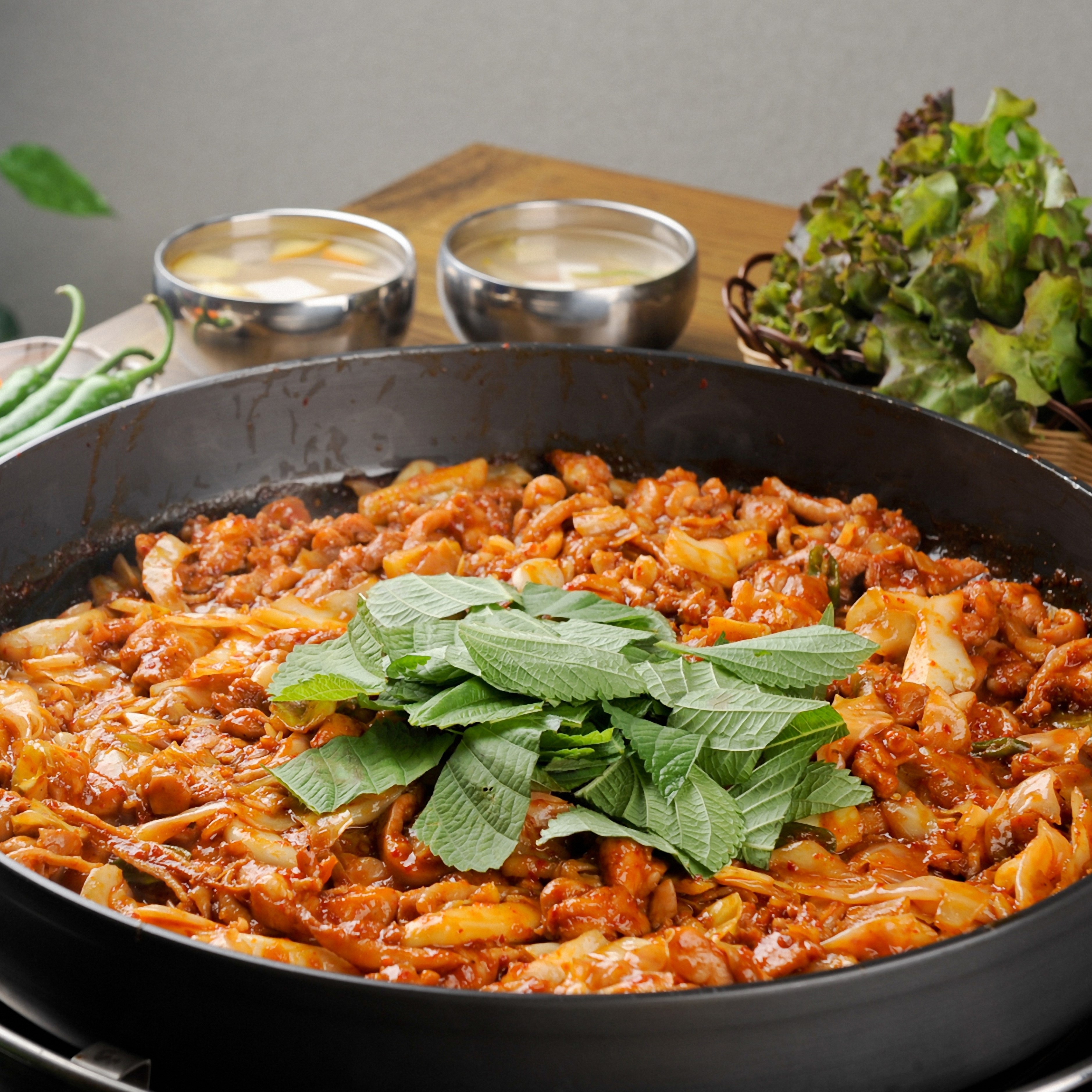 춘천식 양념 닭갈비 500g 1-4팩 : 오렌지씨푸드