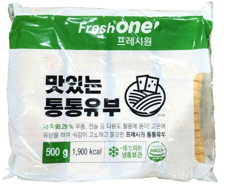 프레시원 통통유부(냉동 500g) mk유통 : MK유통왕