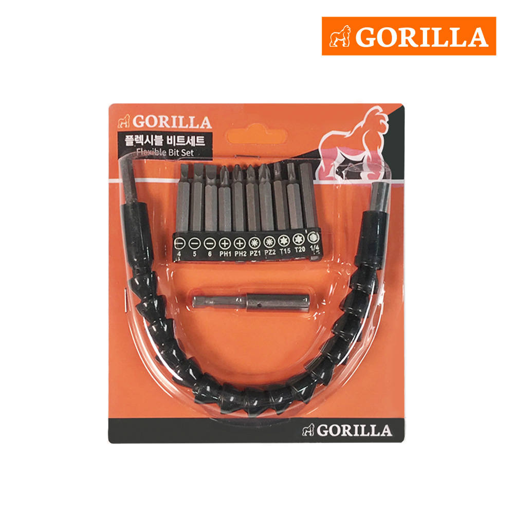 고릴라 플렉시블 비트세트 GAFX12 : Gorilla