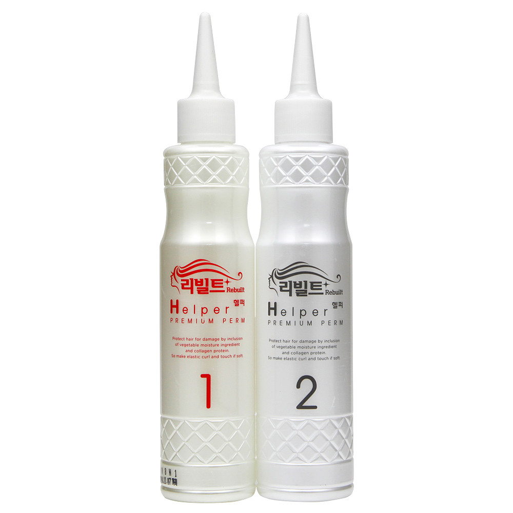 리빌트 헬퍼 프리미엄 중성펌제 155ml+165ml (30세트) : 헤어매니져