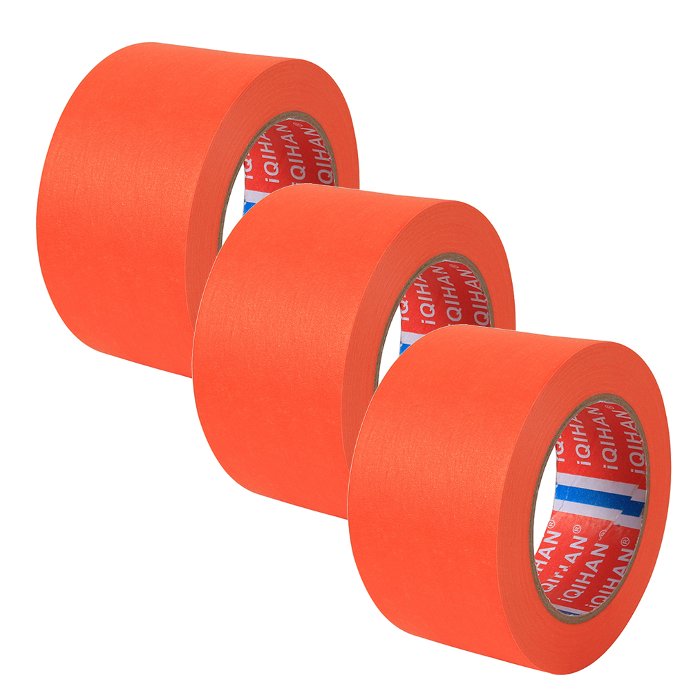 (8월말 발송예정)다다 칼라 마스킹테이프 40mm x 20m 3개,주황 : 주식회사 다다