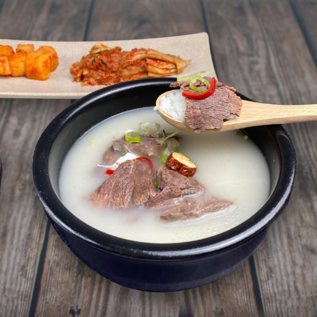 한우 사골 곰탕 육수 국물 350g : 쇼킹템