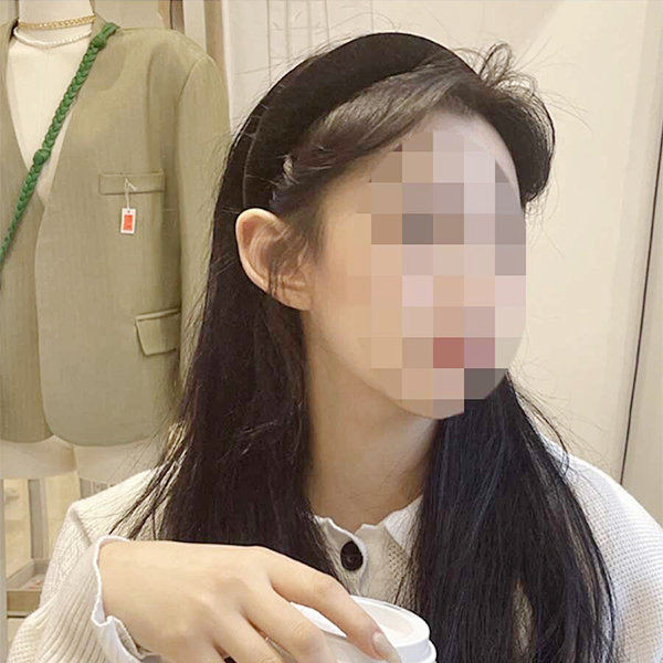 벨벳 스펀지 넓은 도톰 와이드 헤어밴드 머리띠 : 로와로와