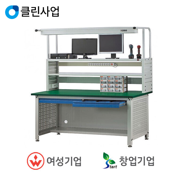 오성엔지니어링 멀티작업대 MIT-MAT-2R-LAMP : 스마트안전장비지원사업