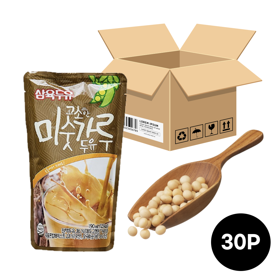 삼육 고소한 미숫가루 두유 파우치 30개 다이어트 : 룩앳유 Look at U