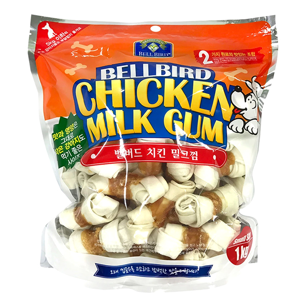 벨버드 치킨밀크껌 1Kg : 무한상사몰