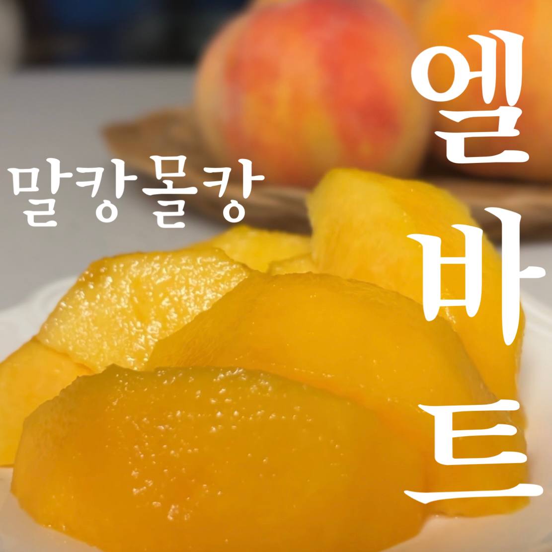 팜블리네 햇살어린복숭아 신비 백도 황도 천중도 미황 천도 마도카 엘바트 딱딱이 말랑이 복숭아 : 집앞애딸기