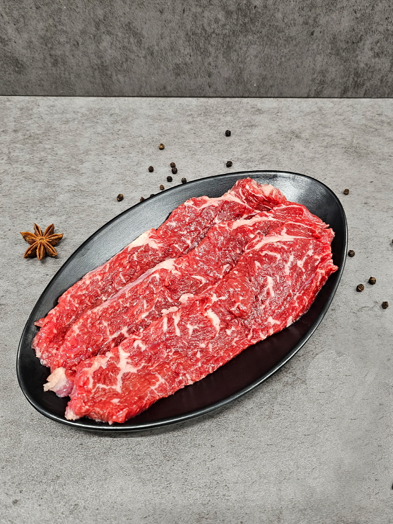 살치살 꽃 갈비 꽃등심 채끝  소고기 모듬 국내산 1kg : 고기바다냉장고