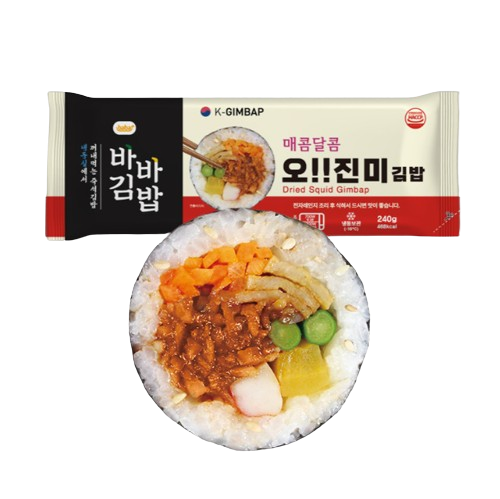 [공식몰] 올곧 바바 오!!진미김밥 간편식 냉동김밥 230g : 바른길푸드