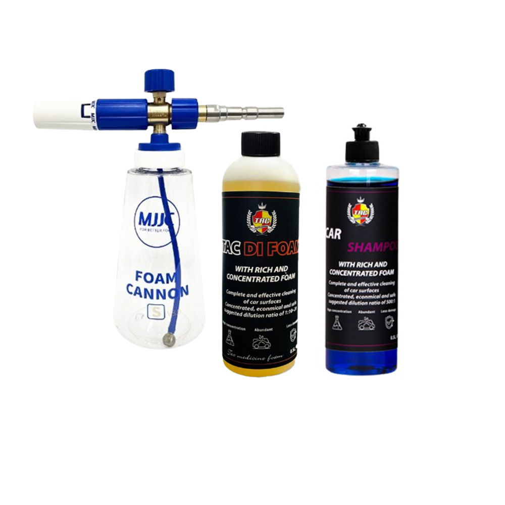 MJJC 폼캐논 S 폼랜스 V3.0 + TAC시스템 택디폼 500ml 알칼리 + TAC시스템 중성 카샴푸 500ml 2PH : 샤인리버스