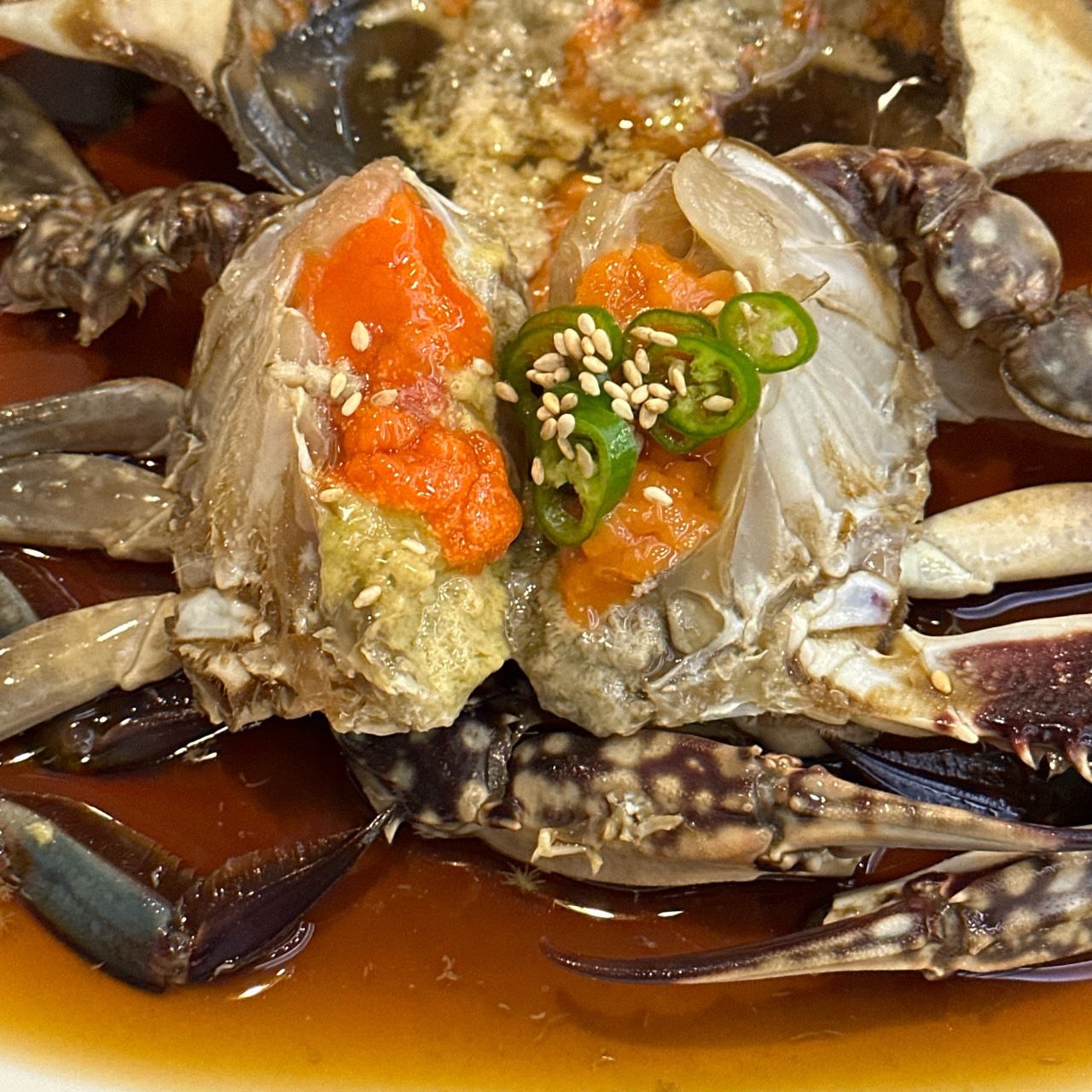 밥도둑 암꽃게장 2.3kg 암꽃게 간장게장 꽃게장 밥도둑 : 제트수산