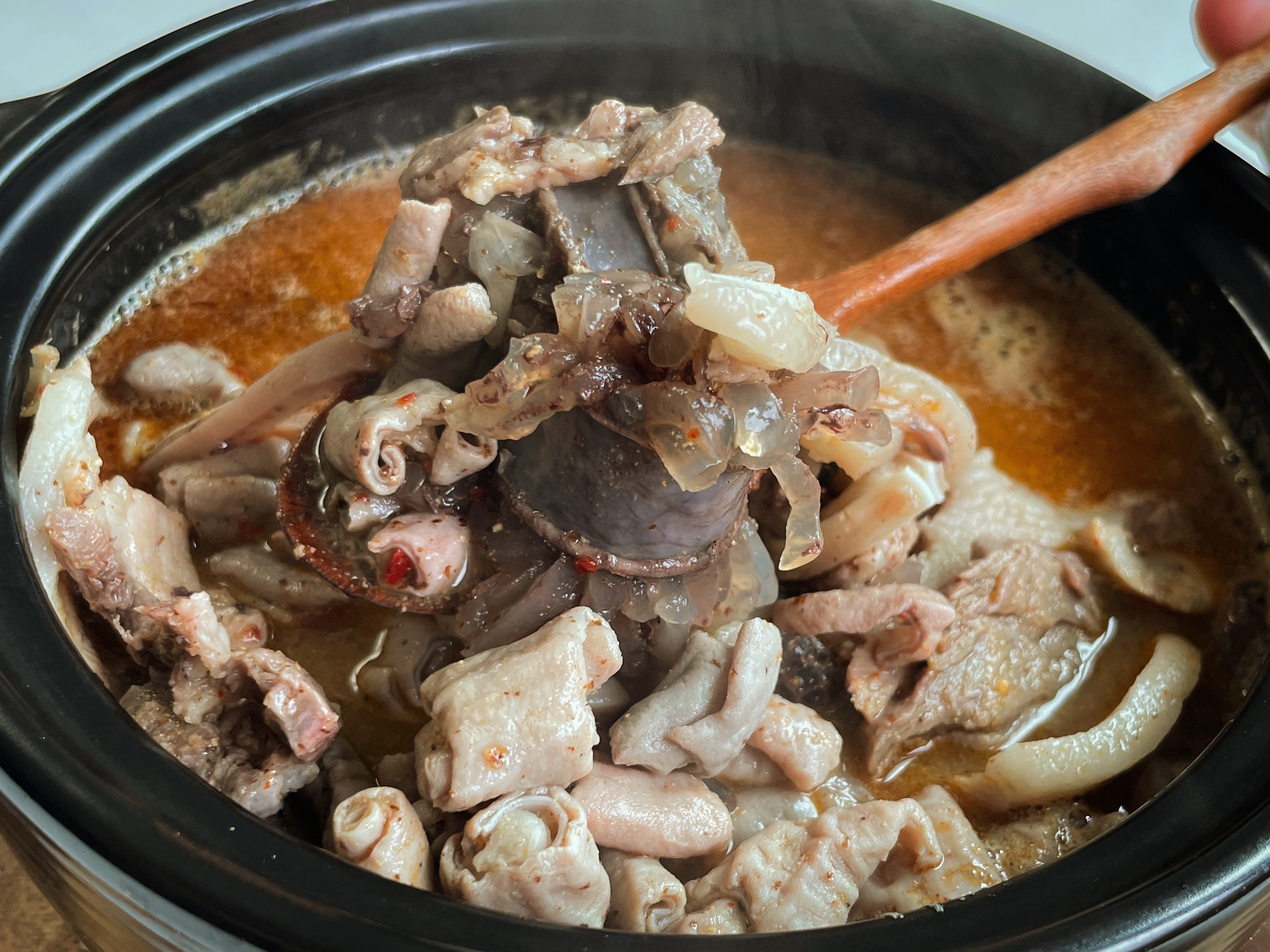 옥순대_순대국밥(2인분) 고급순댓국 용인맛집 원평시골장터순댓국 : 옥순대