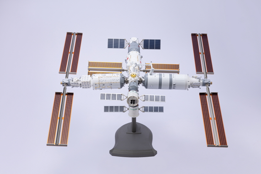 스카이월드 우주정거장 하늘의 궁전 천궁 톈궁! Space Station All 메탈다이케스팅!/자석탈부착/극강디테일 [1/90] : 스카이월드
