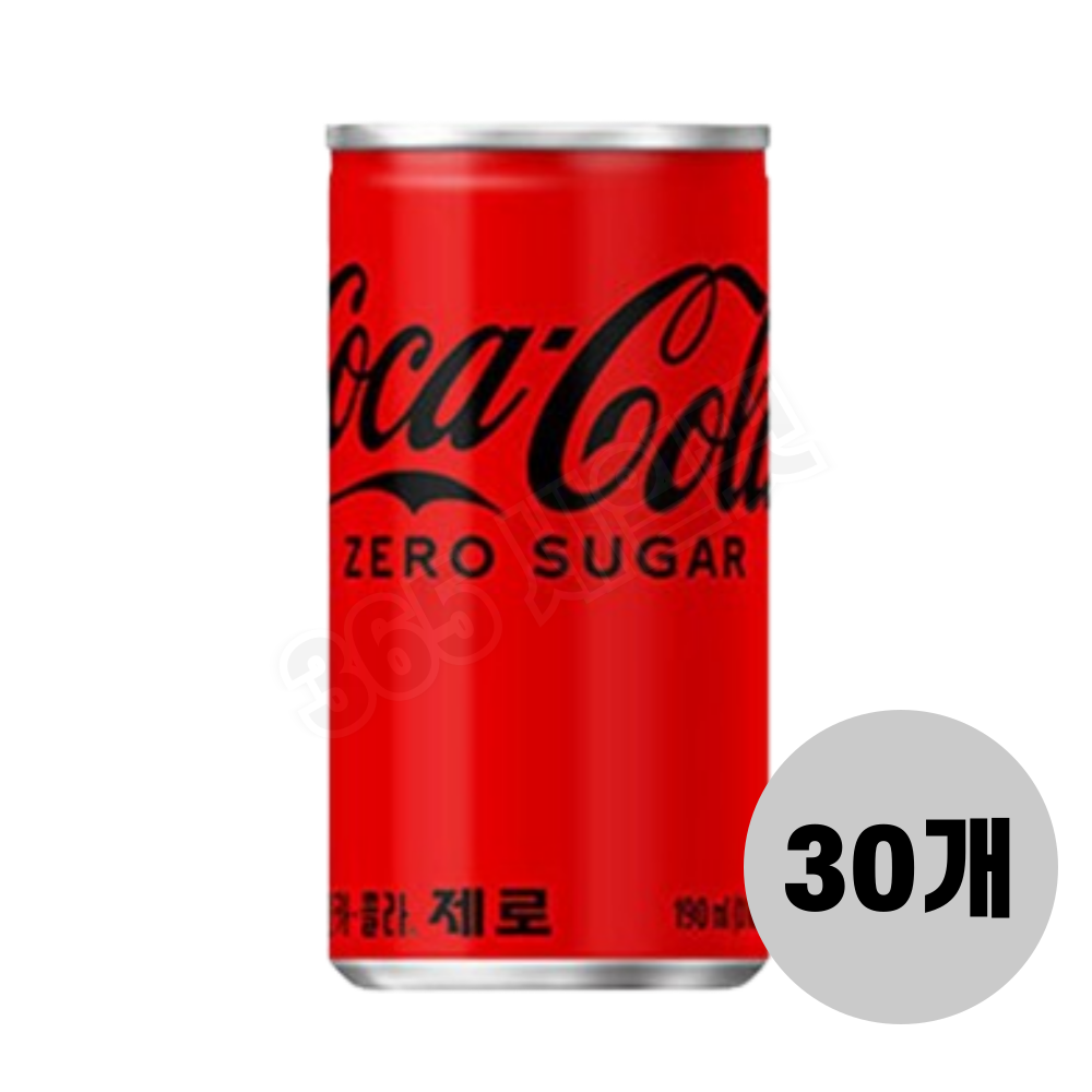 코카콜라제로 190ml 30개 : 365세일핏