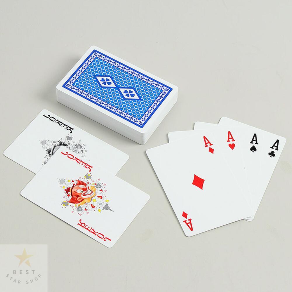조커 카드 블루 포커 홀덤 포카 마술 보드 게임 : BEST STAR SHOP