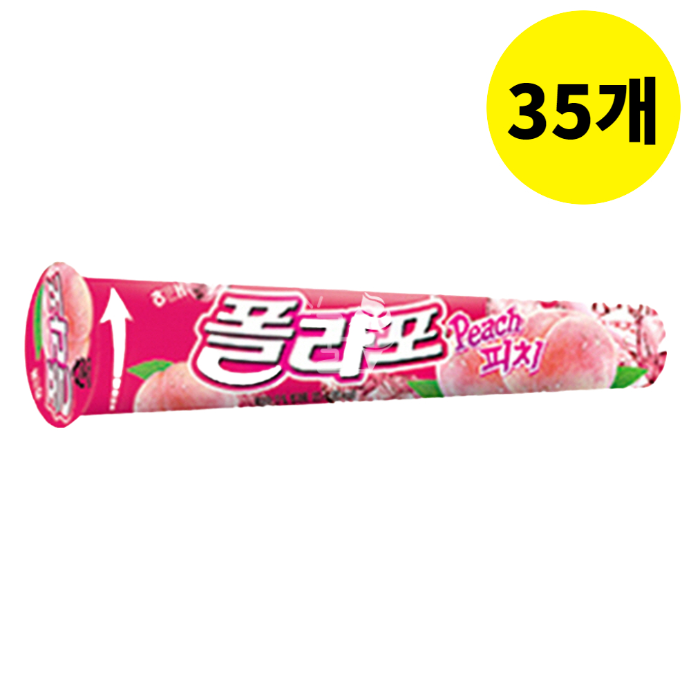 [얼음과자] 폴라포 피치 1박스 (35개입) : 사랑해몰