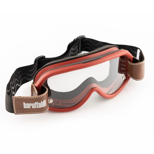 바루팔디 고글 안경 스피드4 SPEED4 RED 3LENS 레드 브라운 레더 렌즈 : NTB MOTO