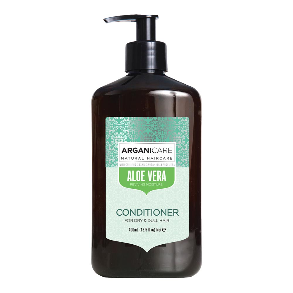 아르가니케어 알로에 베라 저자극 극손상 순한 헤어 컨디셔너 린스 400ml 건조모발용 : 아르가니케어 공식스토어
