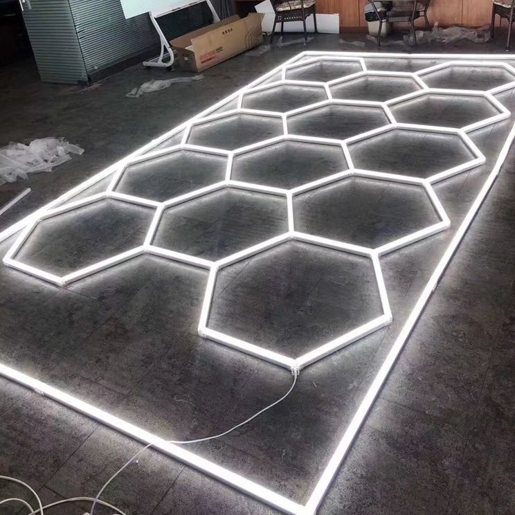 LED 벌집 조명 라이트 천장 램프 세차장 카센터 인테리어 샵 육각형 카페 튜닝 : 셀링체인저
