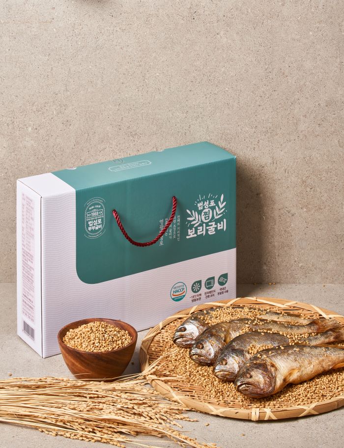 영광굴비 법성포 찐 찜 부세 보리굴비 5미 선물세트 : 영광법성포 부부굴비유통