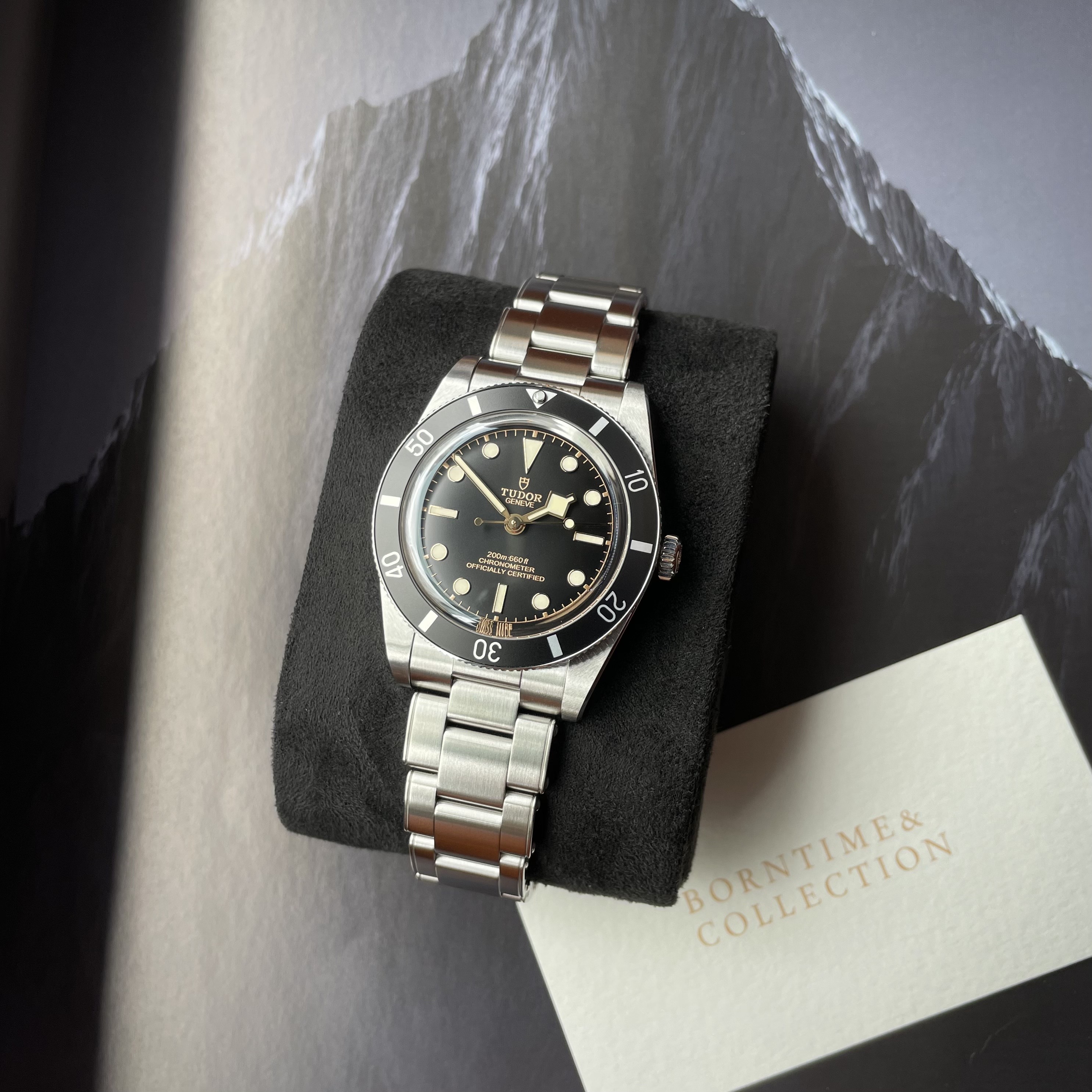 튜더 블랙베이 54 검판 스틸 오토매틱 37mm 79000N : 본타임
