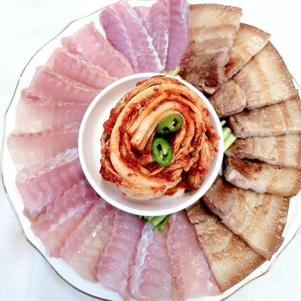 국산 삭힌 흑산도 홍어 1kg 홍어 애 회 삼합 : 안녕하농수산
