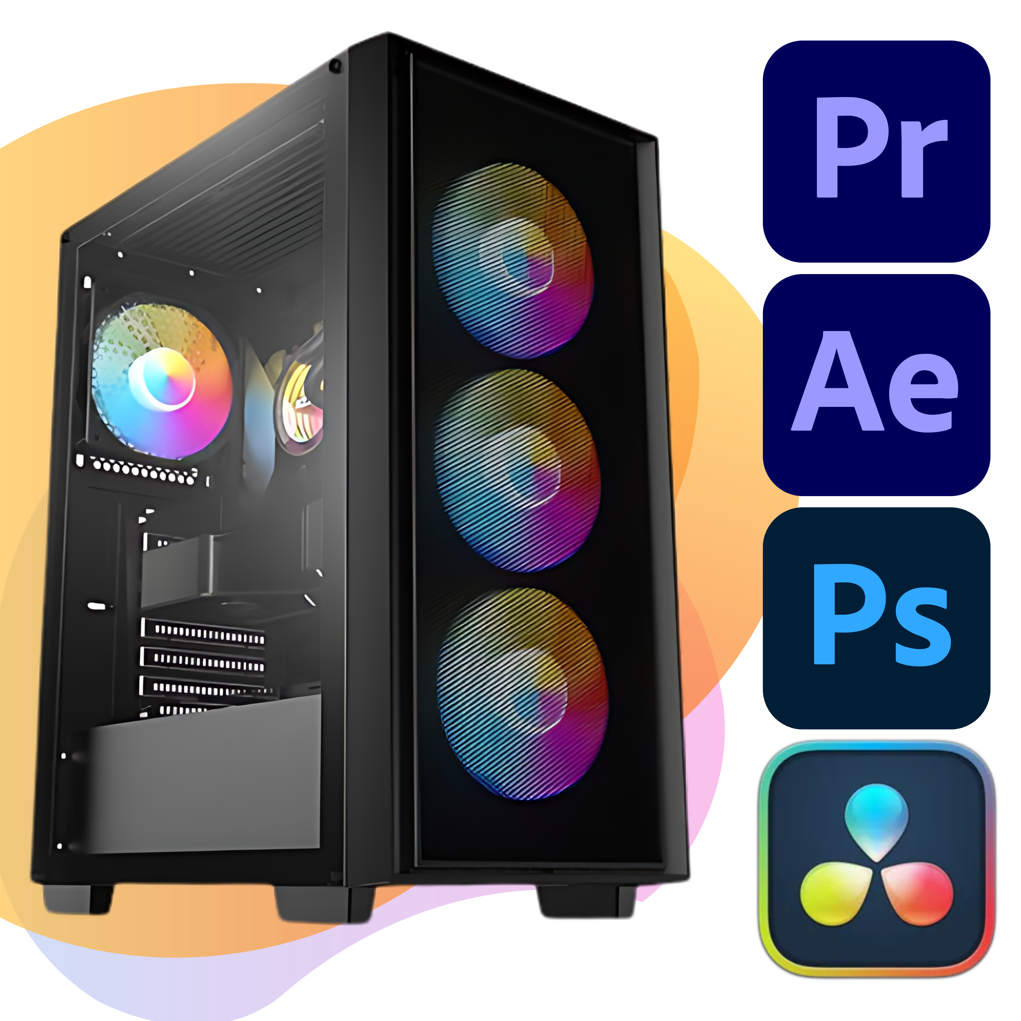 영상편집 컴퓨터 유튜브 4K 컷편집 조립 PC 프리미어 프로 영상편집용 조립식 본체 01 : 벡스컴