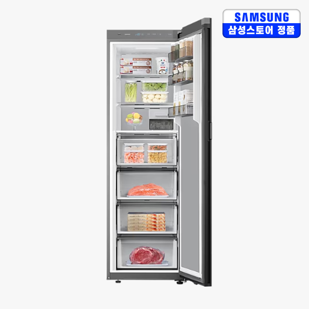 비스포크 냉동고 1도어 키친핏 347L RZ34C7955AP/ RZ34C7855AP 삼성직배송 : 가전마스터