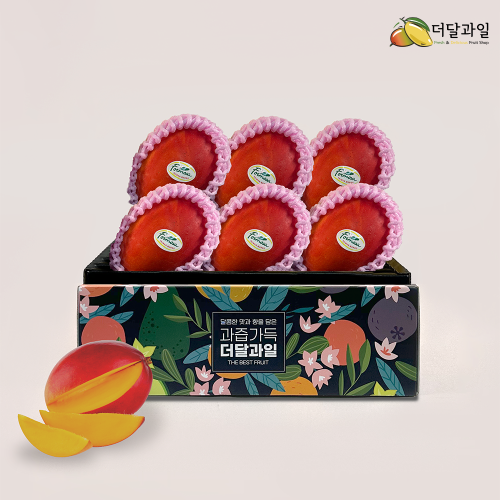 프리미엄 대만 애플망고 2.1kg / 5kg : 더달과일