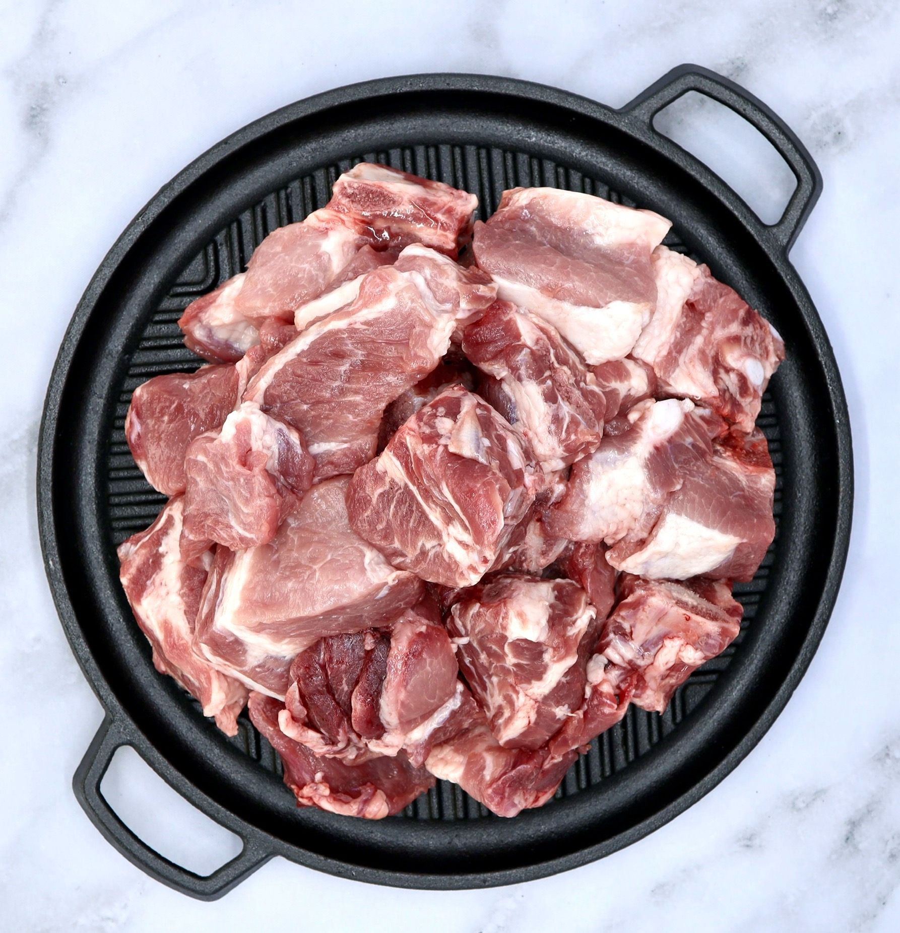 1등급 이상 숙성 한돈 돼지갈비 찜용 1kg 냉장 국내산 암퇘지 갈비찜 돼지생갈비 캠핑 : 미트레시피