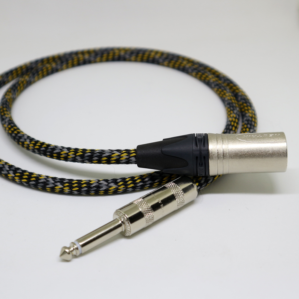 Speedmax OTT9 XLR/캐논(수)-5.5TS 모노 케이블 3M-6M 엘로우 : AVC코리아몰