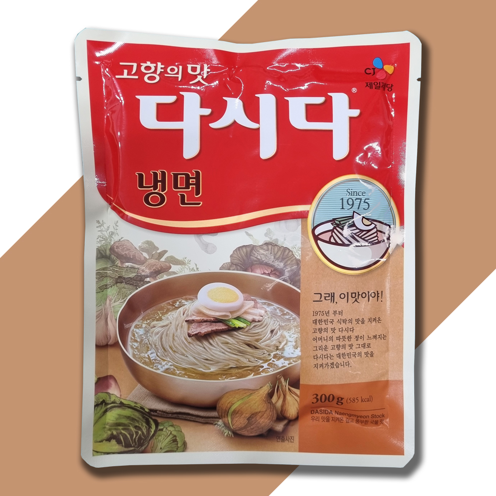 CJ제일제당 고향의 맛 냉면 다시다 300G : 토끼상회