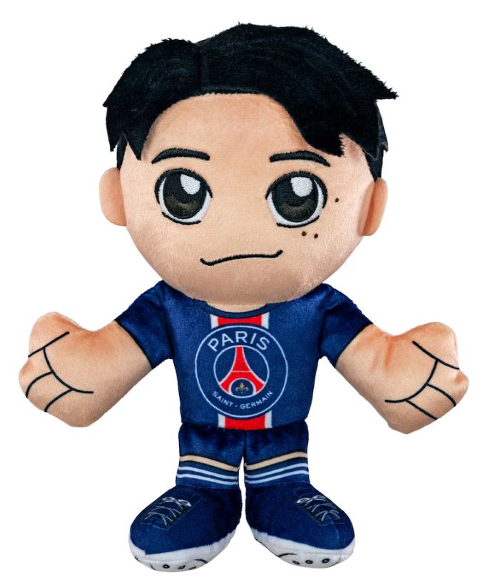 [프랑스 정품] PSG 파리 저지 반팔 유니폼 이강인 19 번 봉제 인형 20 센티 / PSG Kang-in Lee Plush 8inch : 지니상회7