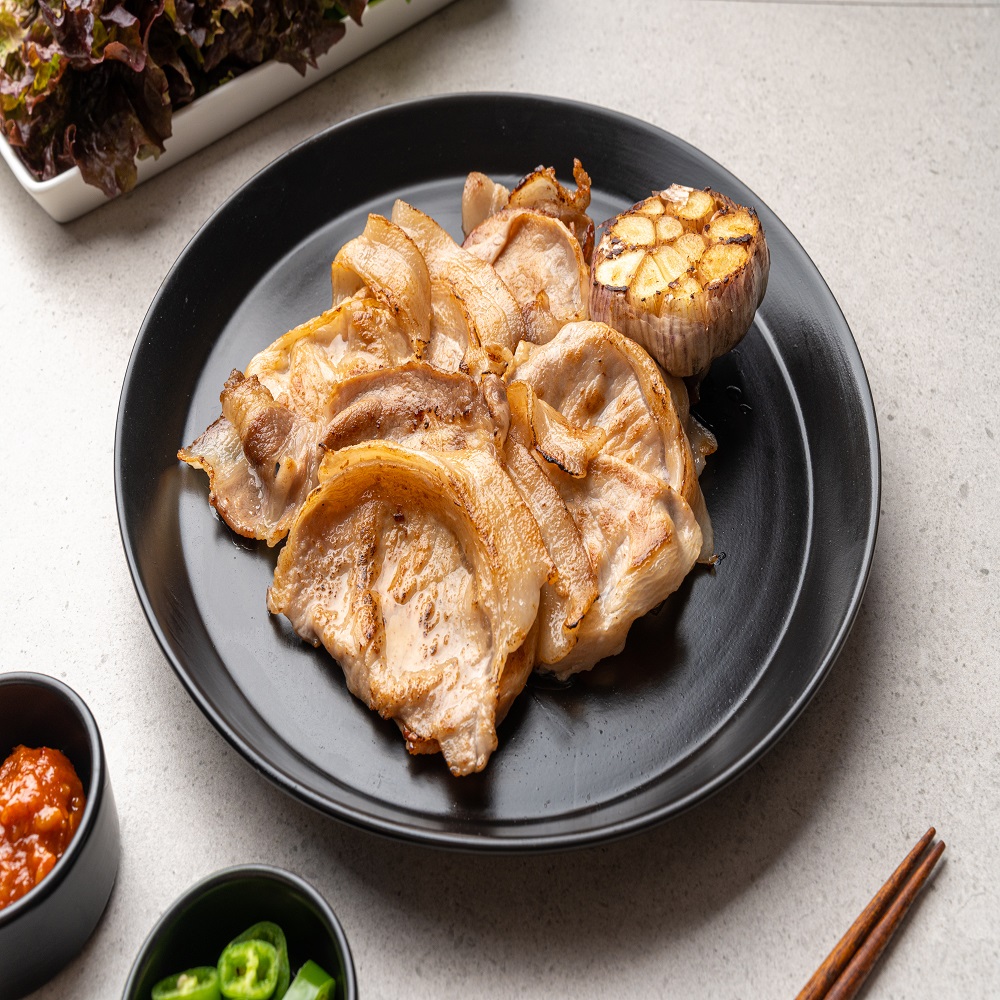 지리산 흑돼지 삼겹살 돼지 족발 스테이크 등심 한돈 쪽갈비 수육 돈가스 고기 캠핑 세트 : 지리산산골흑돼지
