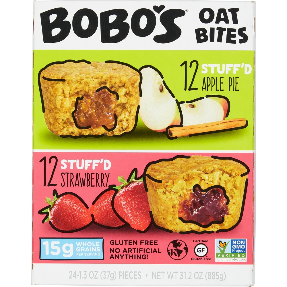 Bobos Oat Bites, 버라이어티 팩, 1.3온스, 24ct : 키브라더스