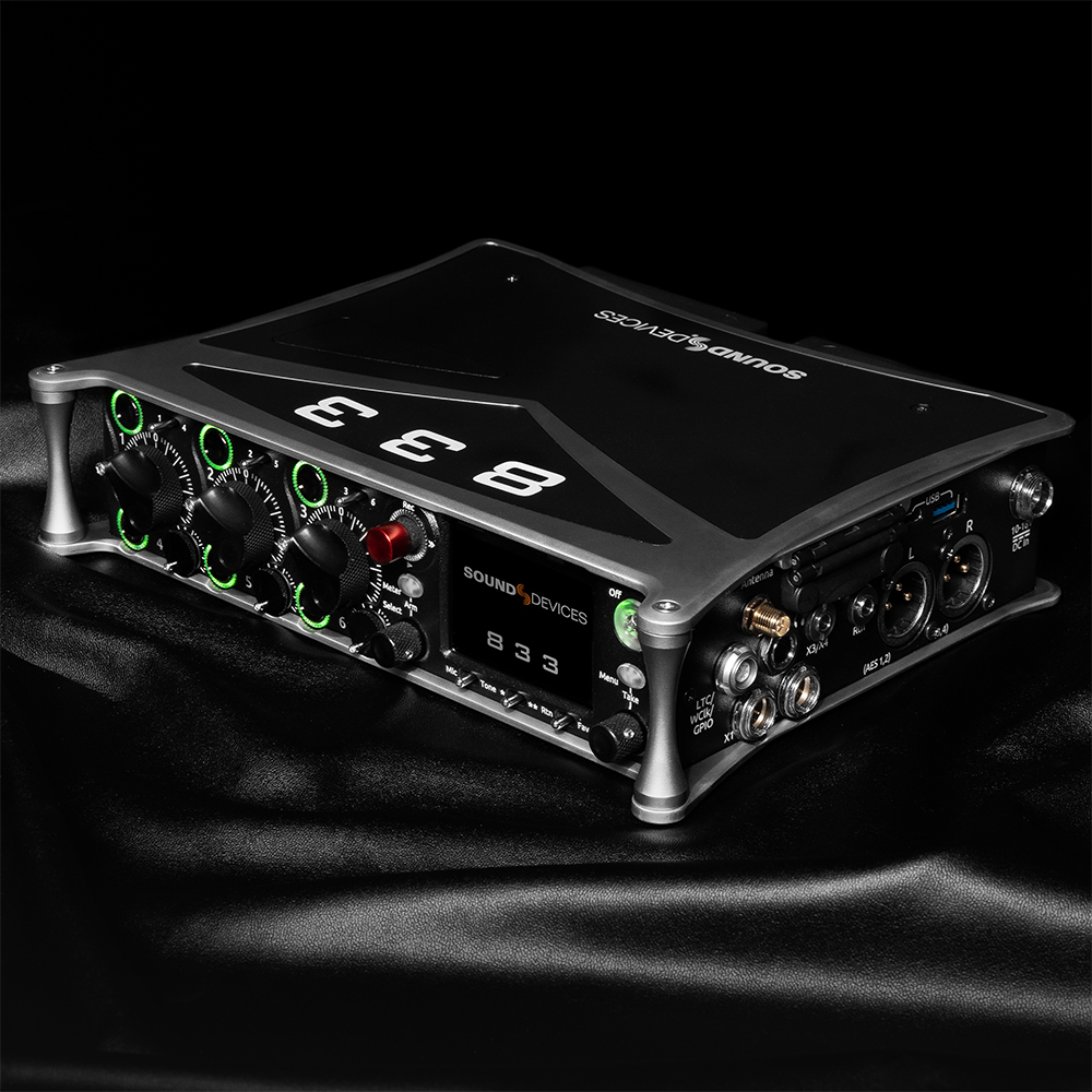 sound devices 833 8채널 믹서 레코더 : 주식회사 사운드프로