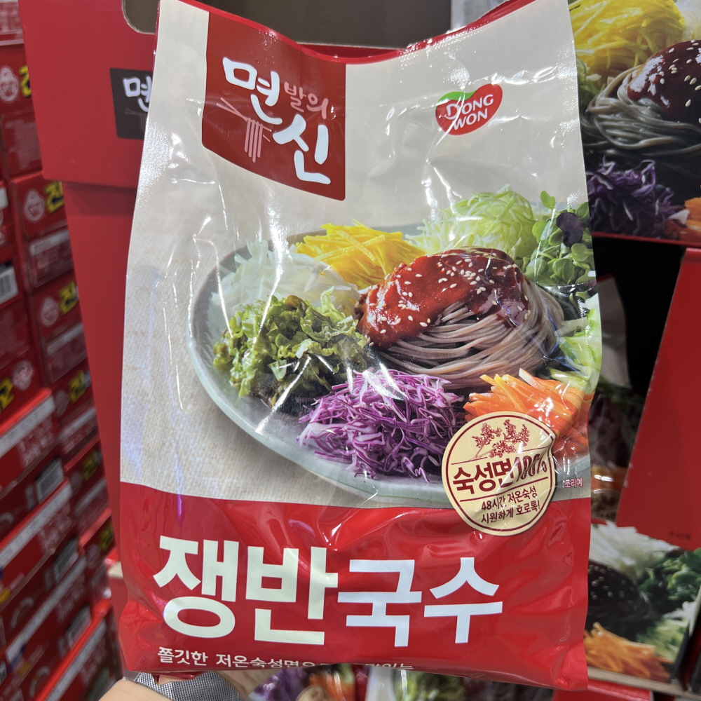 동원 면발의신 쟁반국수 6인분(1215g) : 제이디오리진