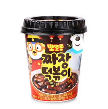뽀로로 짜장 떡볶이 110G : 캡틴과자몰