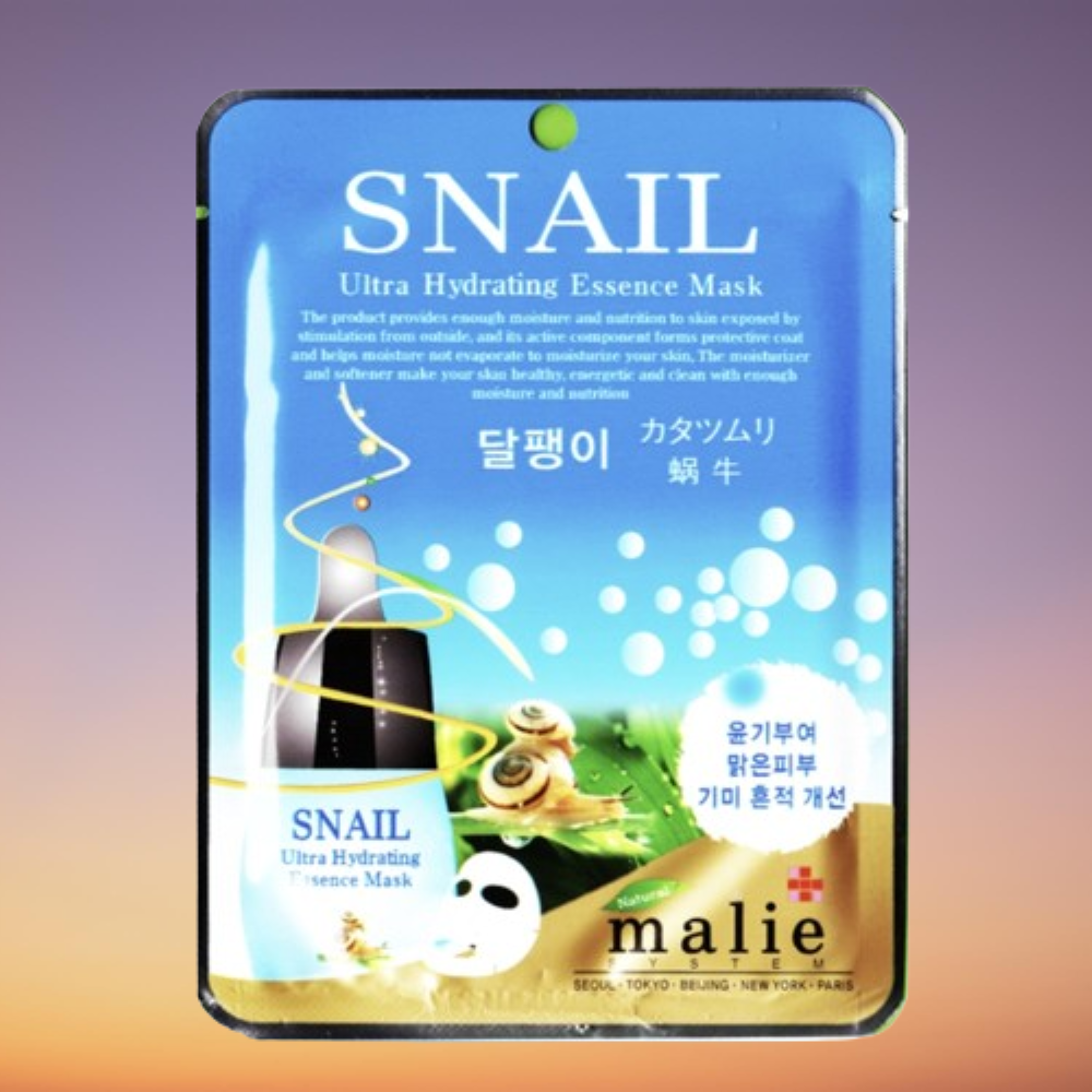 산들숲 피부 영양 진정 보습 달팽이 마스크팩 25g 100매 : 산들나무숲