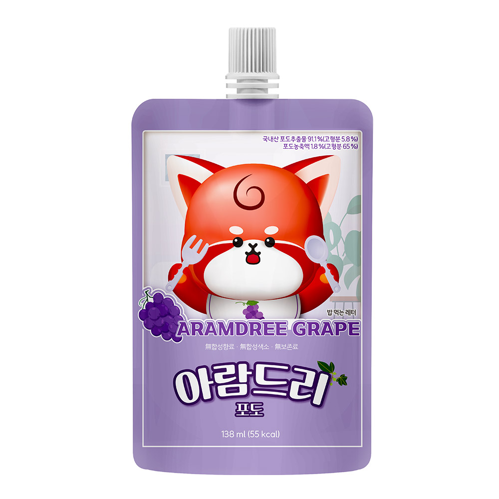 [체험팩] 아람드리 아기 과일주스 138ml 8팩 : 아람농장 공식몰