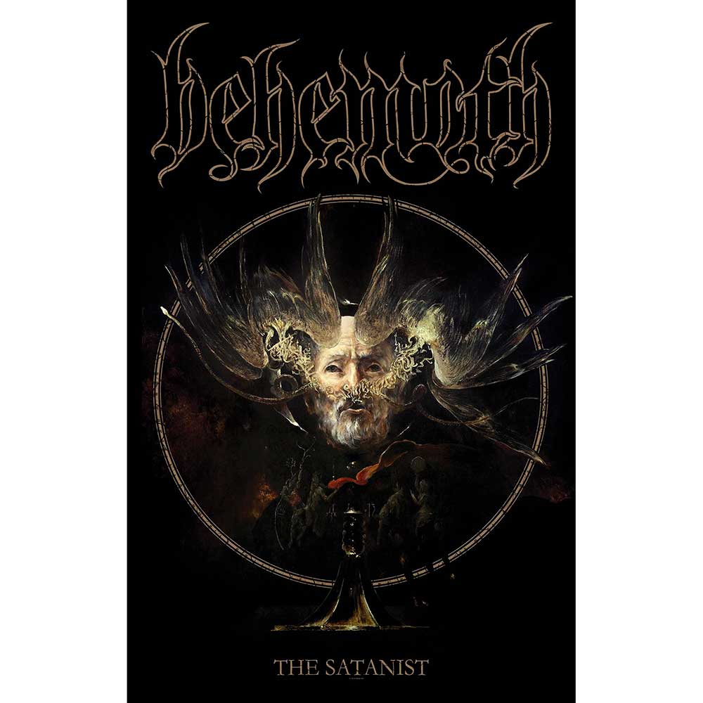 공식 BEHEMOTH 비히모스 The Satanist 텍스타일 포스터 : 매드몽키