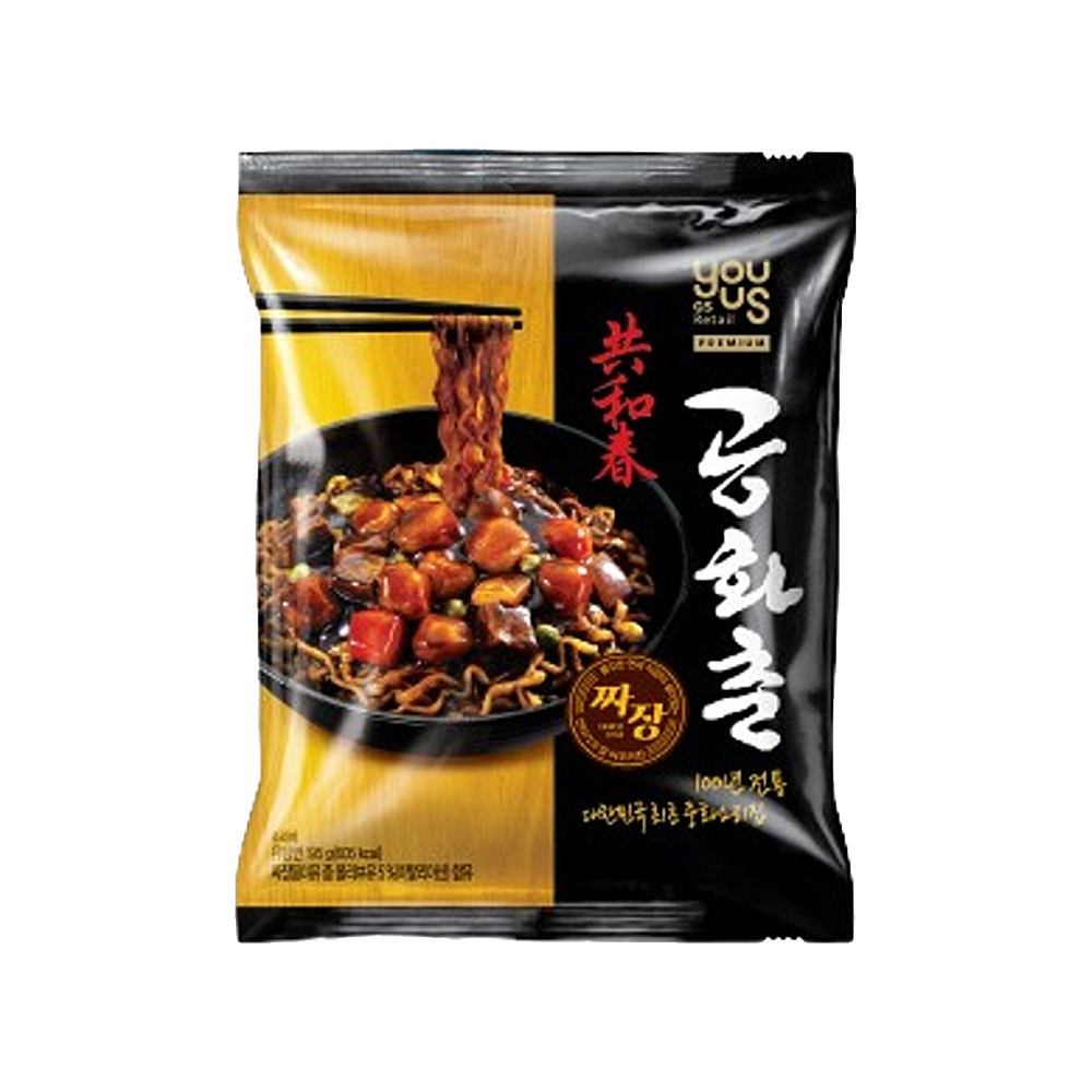 공화춘 짜장 봉지면 195g x 1개 : 트렌디푸드샵