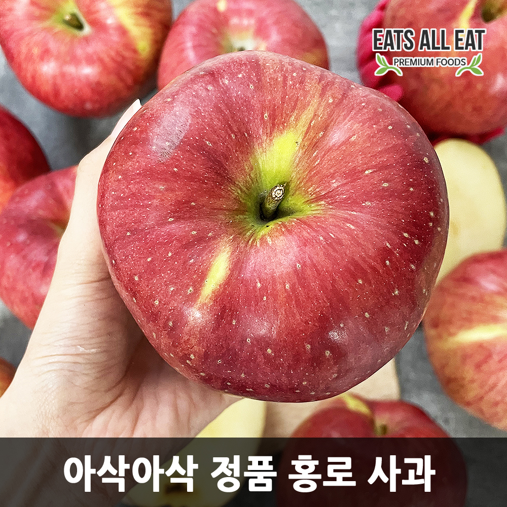 이츠올잇 경북 햇 홍로 특품 사과 2kg (7-9과) 청송 안동 문경 장수 : rexpia