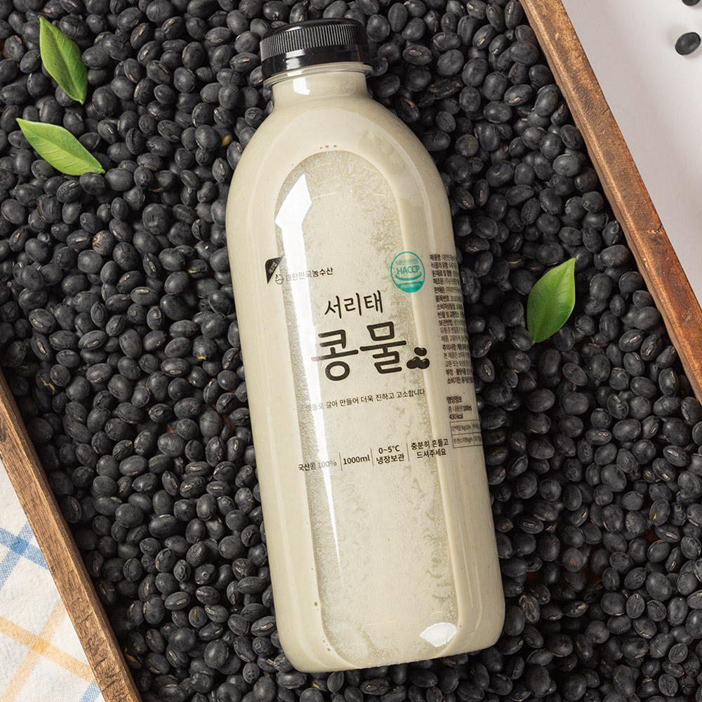 국산 서리태 콩물 검은콩 선식 : 대한민국농수산