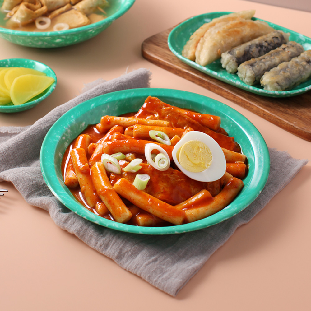 국내산 무가 들어간 대한 떡볶이 2팩+2팩+1팩 (총5팩) /김말이 잡채튀김만두 부산어묵 담기 : 옥이네ogine